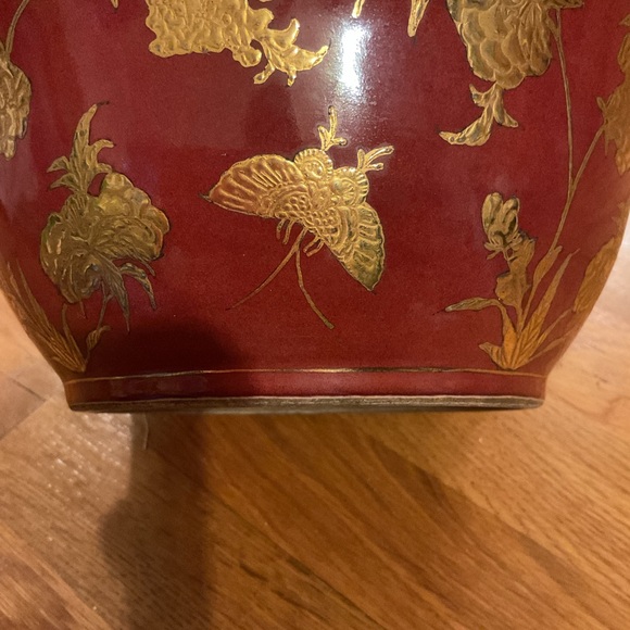 Chinese Ceramic 10 inch Lotus Bowl - NWT - Picture 10 of 12